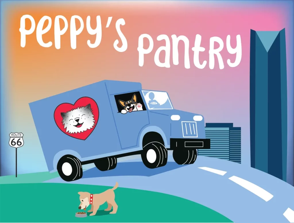 Peppy's Pantry, a nonprofit devoted to feeding hungry dogs in OKC